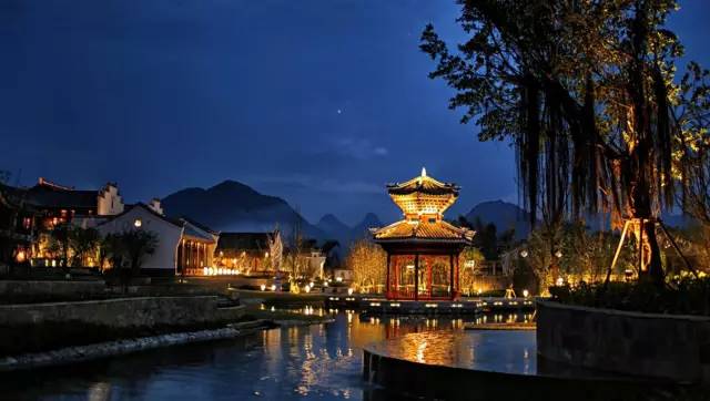 新中式建筑，悅榕莊中式酒店