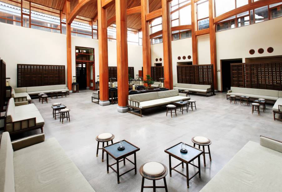 新中式建筑，柏聯中式酒店