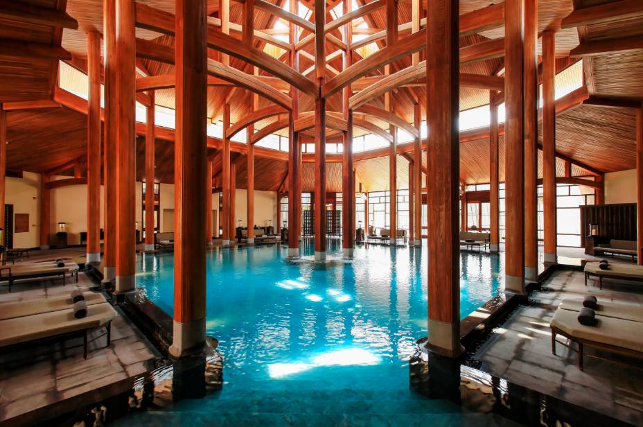 新中式建筑，柏聯中式酒店