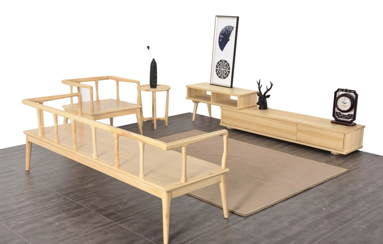 禪意中式沙發(fā)，新中式實(shí)木沙發(fā)