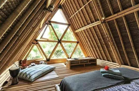 新中式建筑，創(chuàng)意三角屋