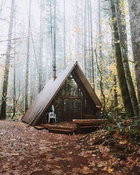 新中式建筑，創(chuàng)意三角屋