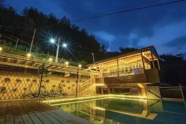 閑思居民宿，暢游在清涼山泉