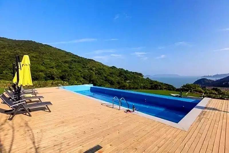 日出三舍，最美海岸線上的海景泳池