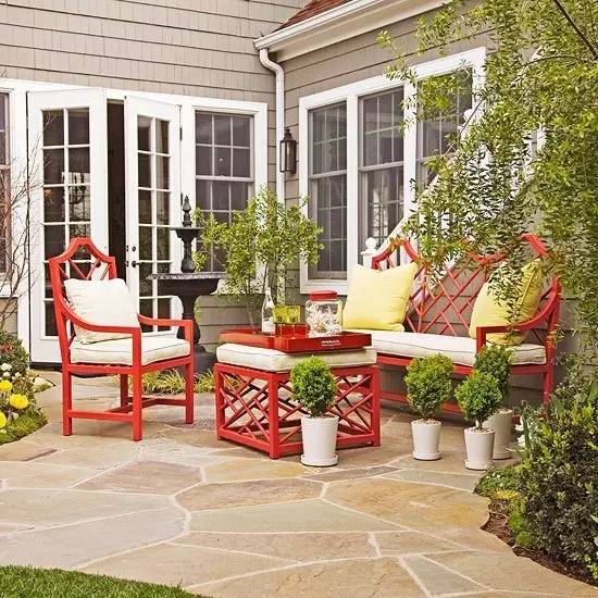 庭院設(shè)計(jì)，好的院子一定要配上好的家具