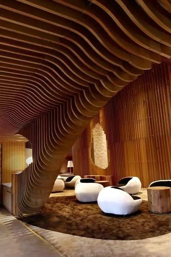 中式裝修設(shè)計(jì)，瘋狂的木頭