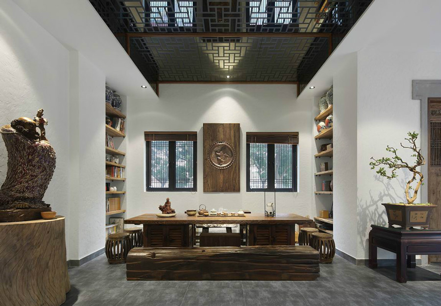博韻軒會所設(shè)計，禪意東方靜以養(yǎng)性