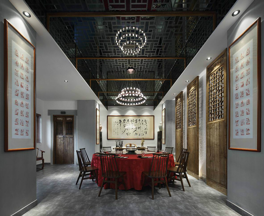 博韻軒會所設(shè)計，禪意東方靜以養(yǎng)性
