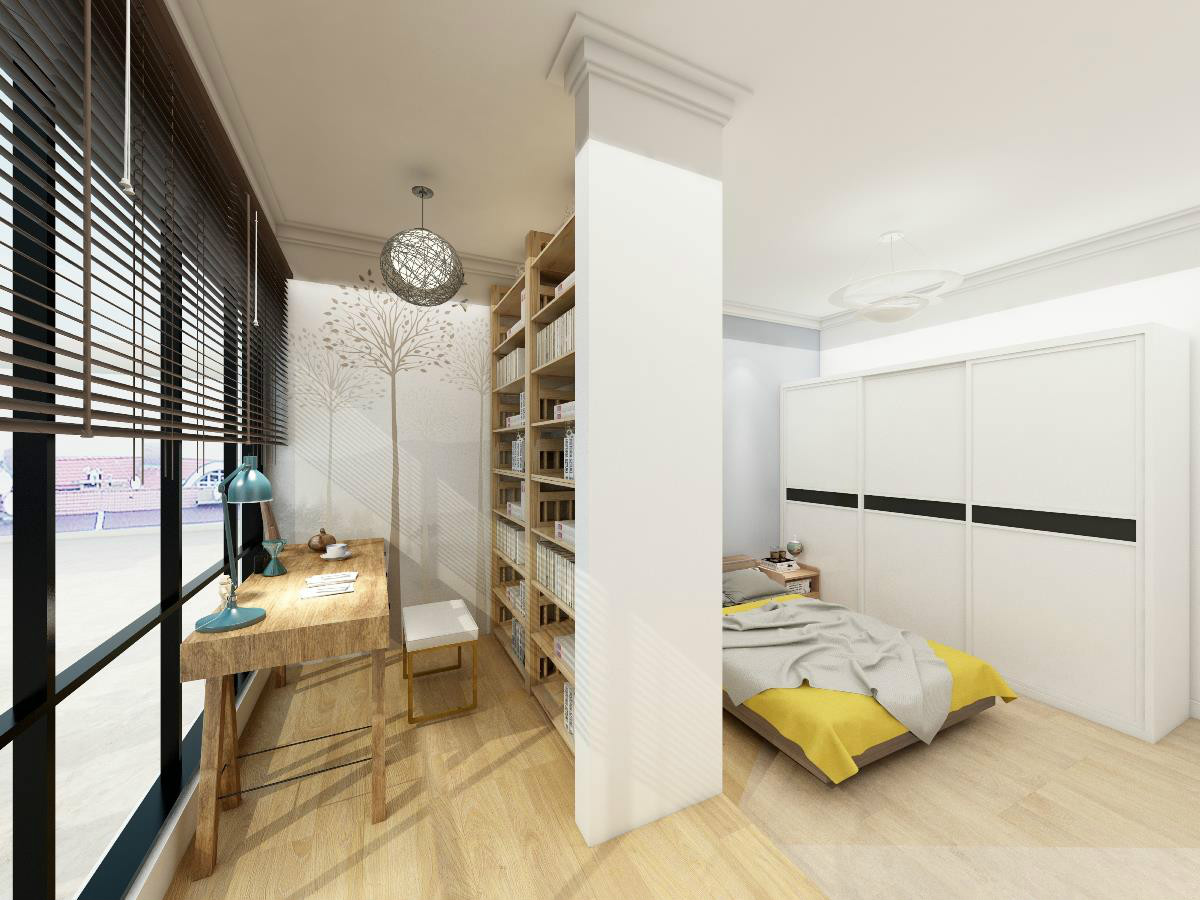 新中式，簡潔大氣的中式裝修