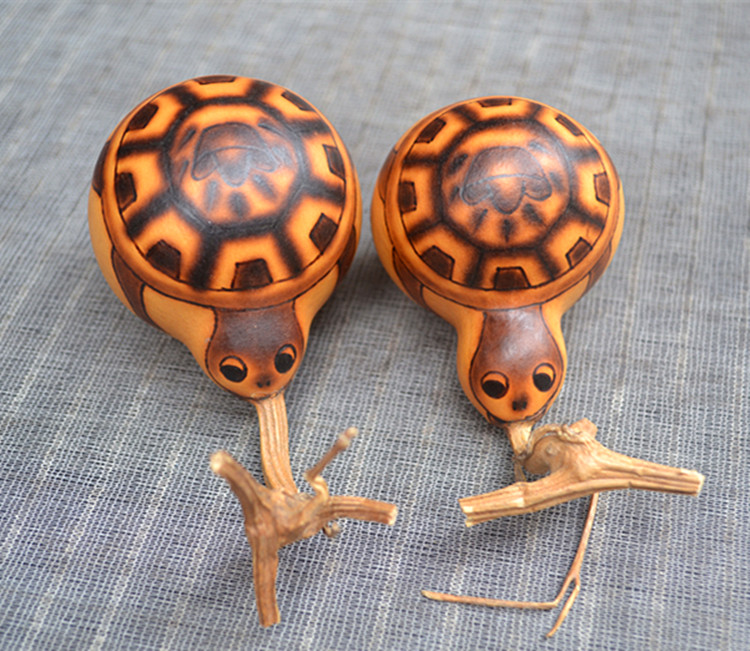 超可愛動物手工烙畫葫蘆工藝品