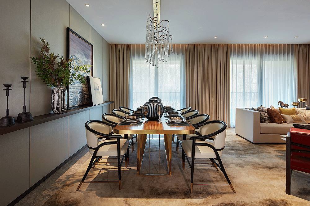 給你想要的理想生活，150㎡新中式樣板間