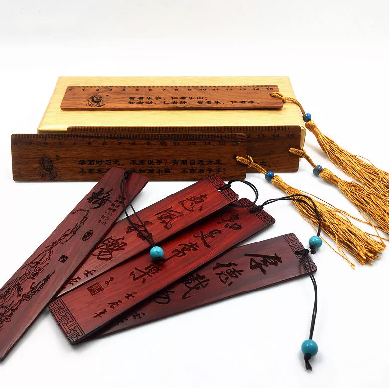 家佳樂文學(xué)創(chuàng)意木雕紅木書簽