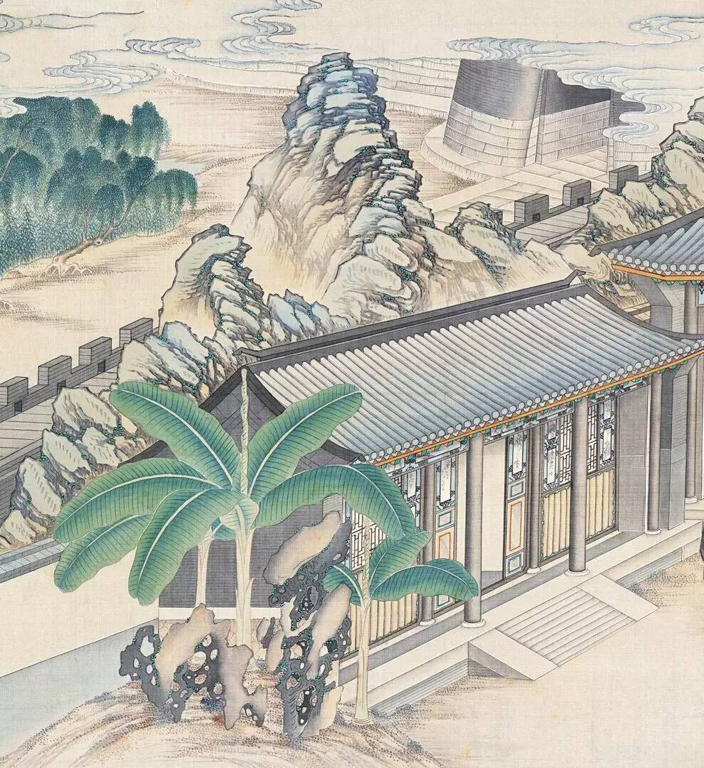 庭院深深，佳人依在