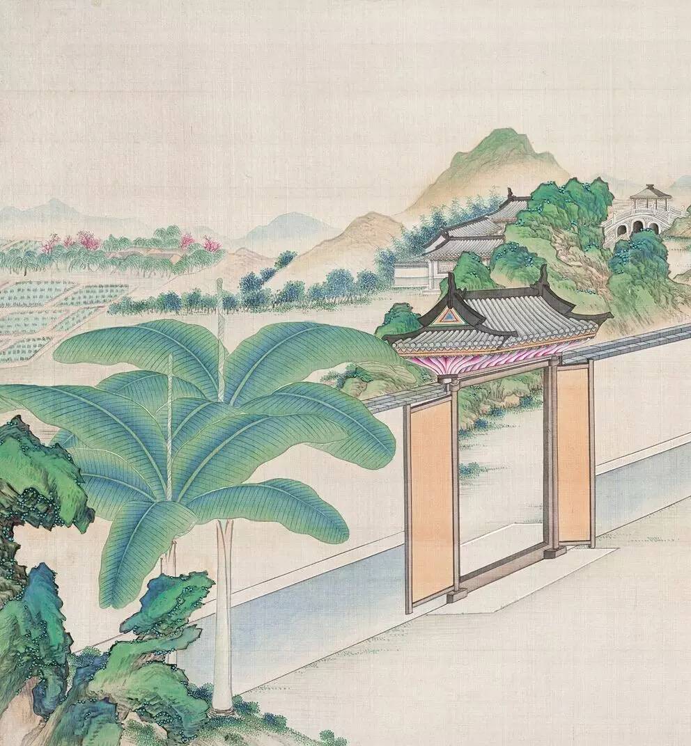 庭院深深，佳人依在