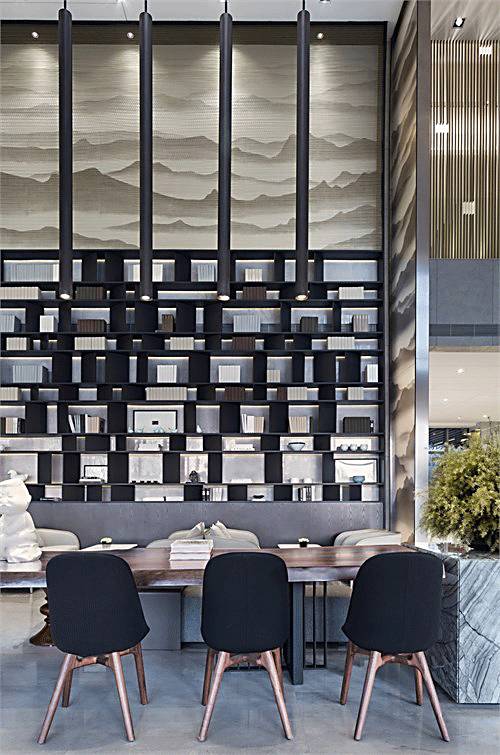 書房和茶室，新中式風(fēng)格的絕佳展現(xiàn)