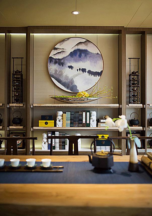 書(shū)房和茶室，新中式風(fēng)格的絕佳展現(xiàn)
