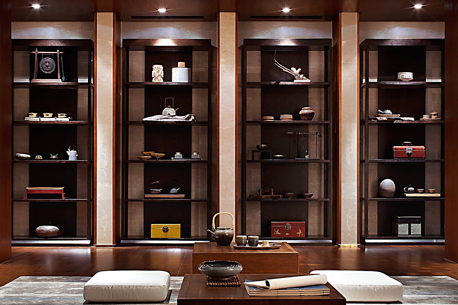 書(shū)房和茶室，新中式風(fēng)格的絕佳展現(xiàn)