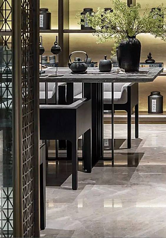 書房和茶室，新中式風(fēng)格的絕佳展現(xiàn)