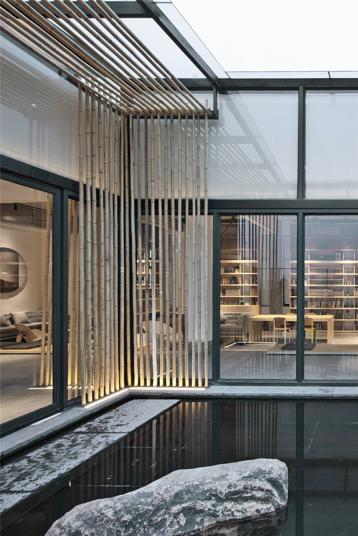 隱于繁華都市間，云初空間新中式裝修設(shè)計(jì)