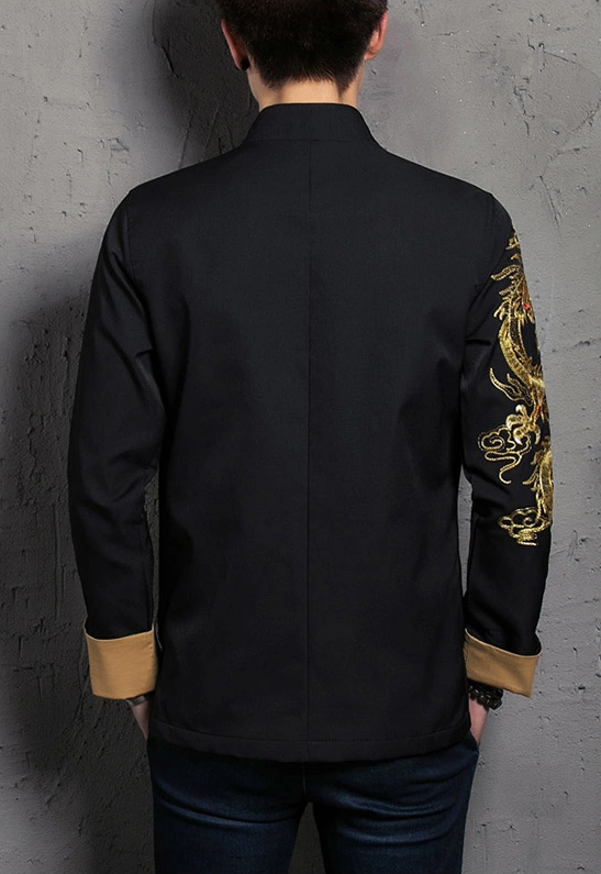 個性刺繡家佳樂文學唐裝