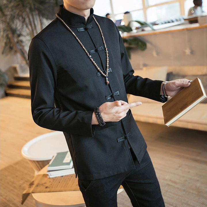 簡(jiǎn)潔大氣的傳統(tǒng)家佳樂文學(xué)唐裝