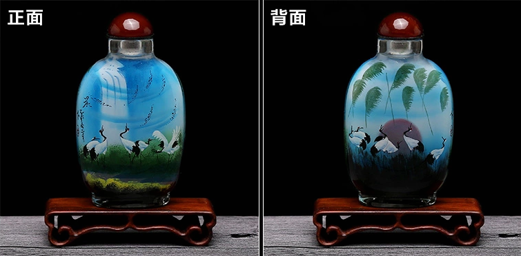 家佳樂(lè)文學(xué)民間傳統(tǒng)手繪內(nèi)畫(huà)圖鼻煙壺