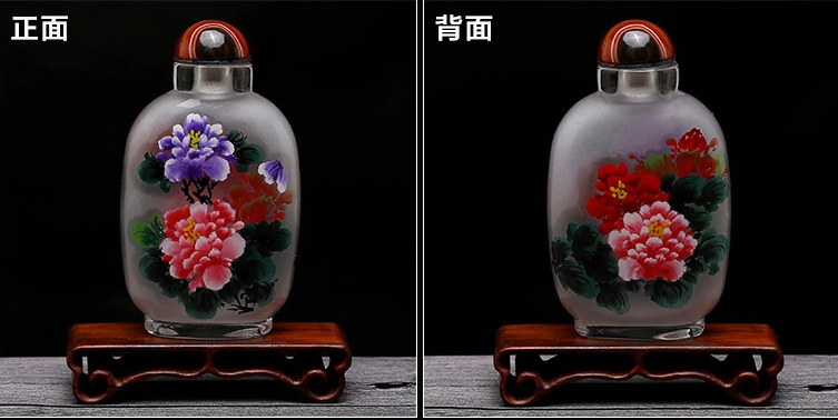 家佳樂文學(xué)民間傳統(tǒng)手繪內(nèi)畫圖鼻煙壺