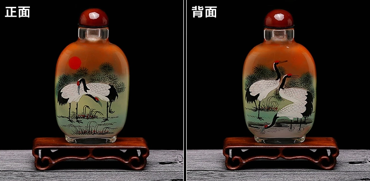 家佳樂(lè)文學(xué)民間傳統(tǒng)手繪內(nèi)畫(huà)圖鼻煙壺