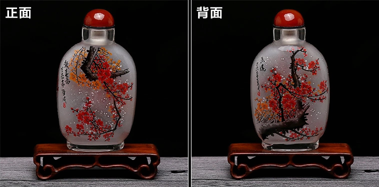 家佳樂(lè)文學(xué)民間傳統(tǒng)手繪內(nèi)畫(huà)圖鼻煙壺