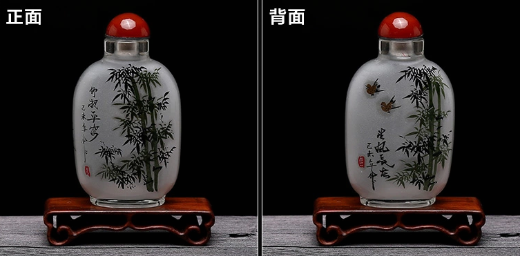 家佳樂(lè)文學(xué)民間傳統(tǒng)手繪內(nèi)畫(huà)圖鼻煙壺