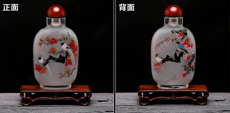 家佳樂文學(xué)民間傳統(tǒng)手繪內(nèi)畫圖鼻煙壺