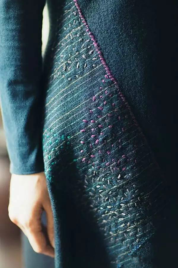 美的讓人無(wú)法呼吸，唯美刺繡圖案圖片