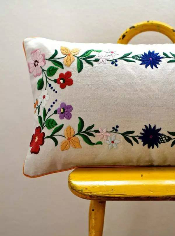 美的讓人無(wú)法呼吸，唯美刺繡圖案圖片