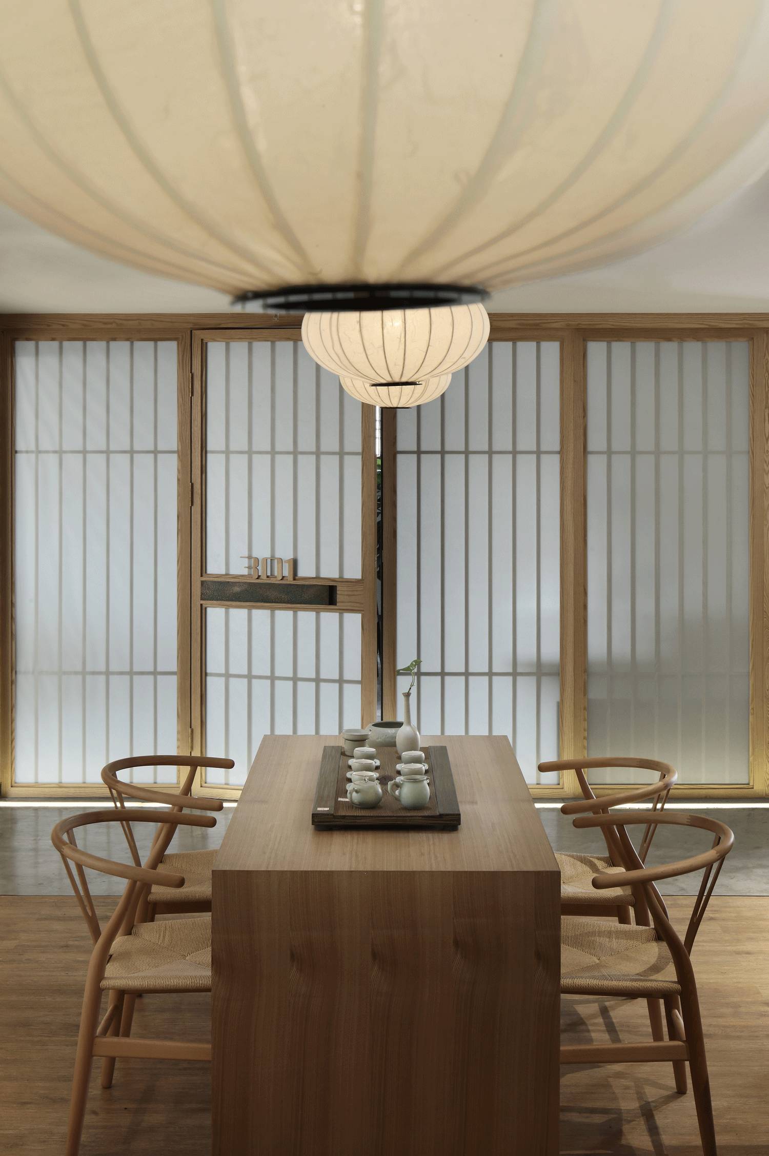 樸素安靜的禪意原木空間，中式裝修造景藝術(shù)