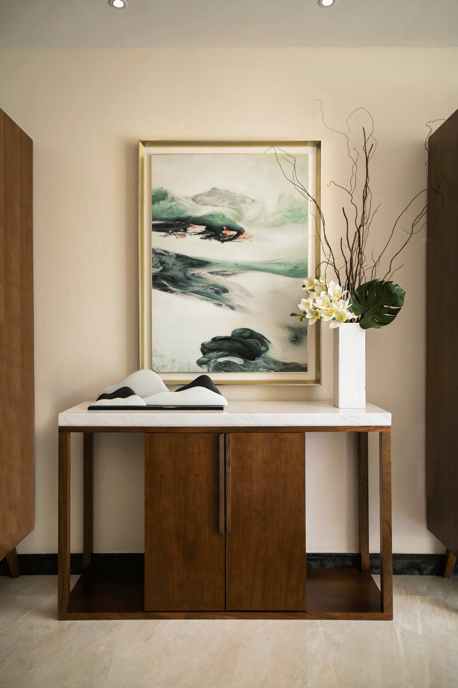 茶·時光的故事，290㎡典雅新中式裝修設(shè)計