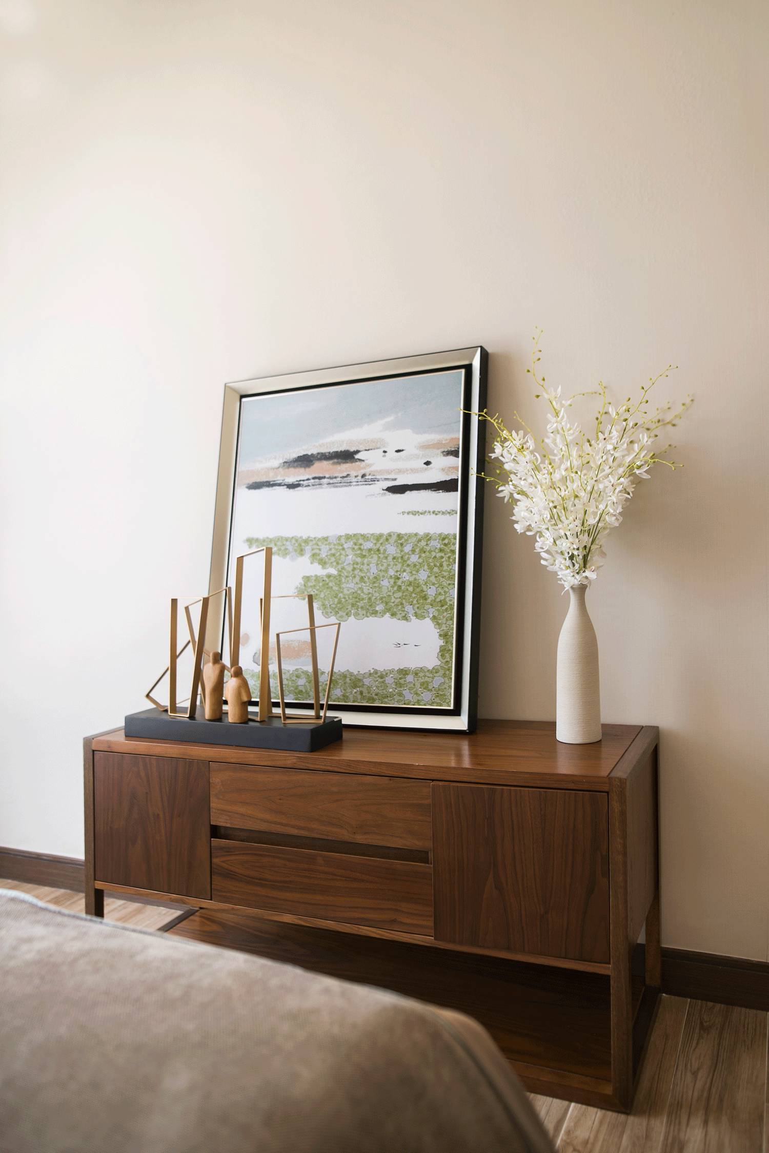 茶·時(shí)光的故事，290㎡典雅新中式裝修設(shè)計(jì)