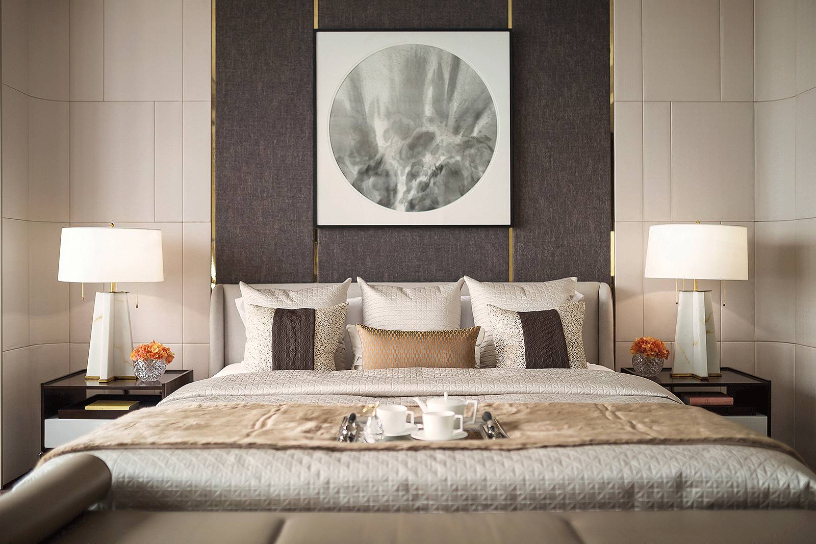 新中式設(shè)計(jì)中，臥室的運(yùn)用與表現(xiàn)