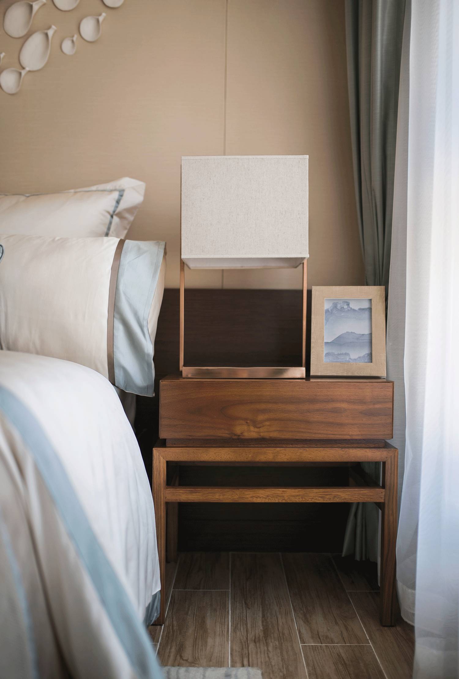 新中式設計中，臥室的運用與表現(xiàn)