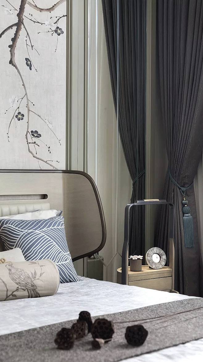 新中式設計中，臥室的運用與表現(xiàn)