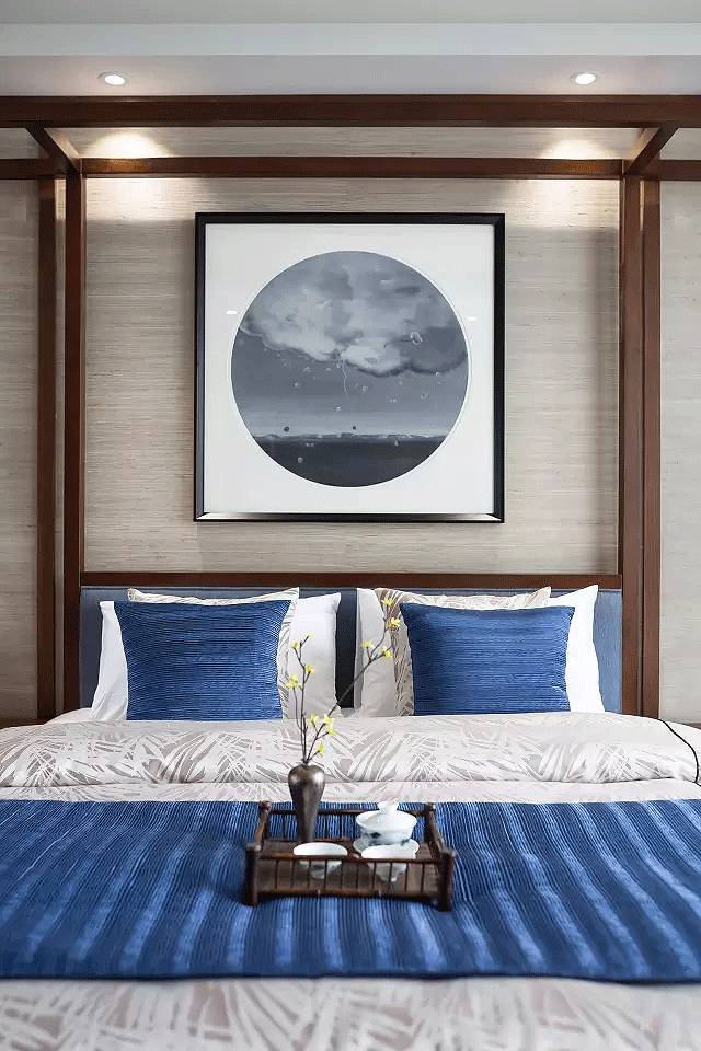 新中式設計中，臥室的運用與表現(xiàn)