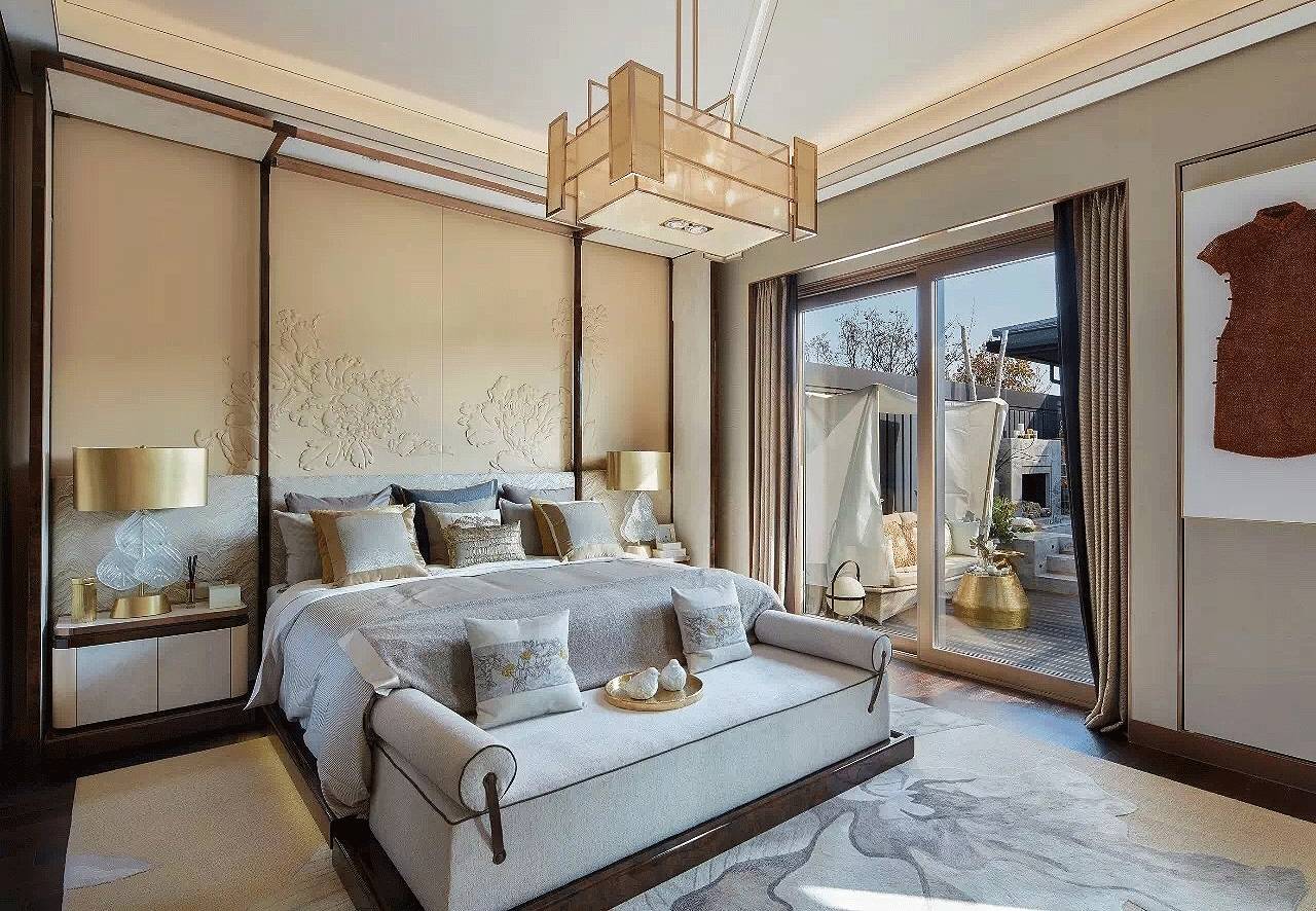 新中式設計中，臥室的運用與表現(xiàn)