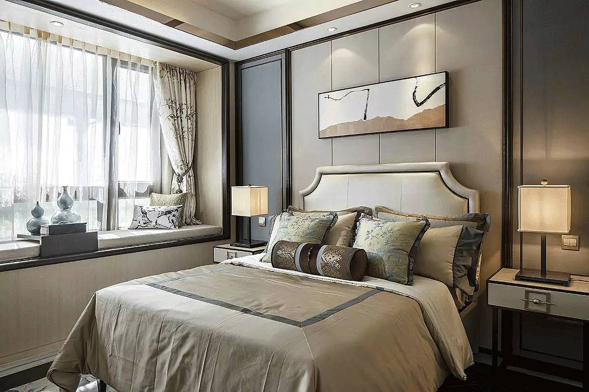 新中式設計中，臥室的運用與表現(xiàn)