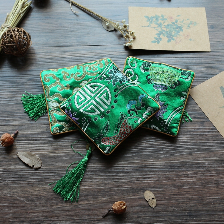 薦古典家佳樂文學刺繡荷包手工包