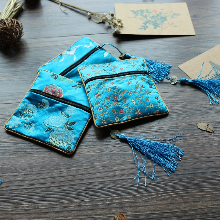 薦古典家佳樂文學刺繡荷包手工包