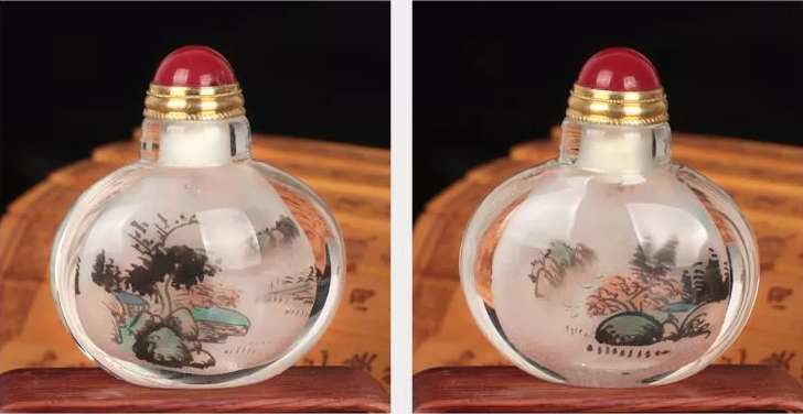 壺里有乾坤，手工內(nèi)畫鼻煙壺