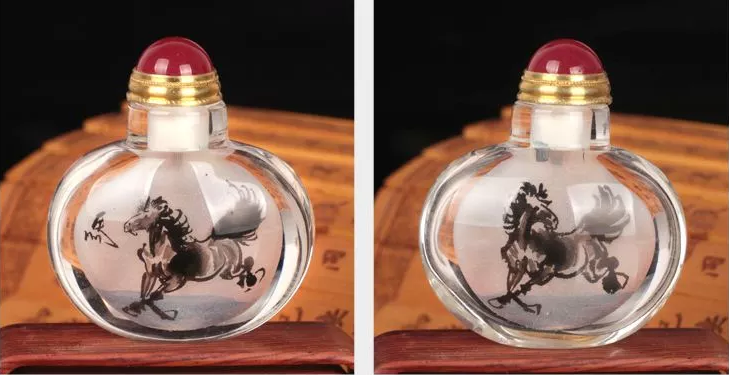 壺里有乾坤，手工內(nèi)畫鼻煙壺