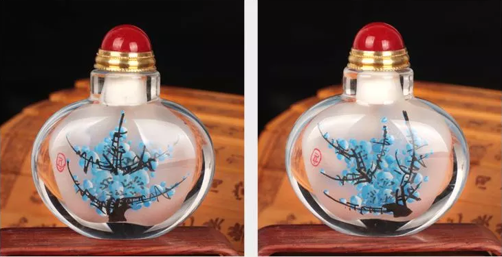 壺里有乾坤，手工內(nèi)畫鼻煙壺