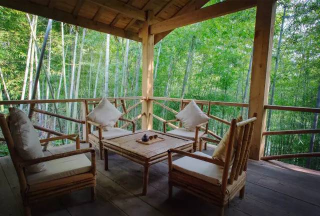 林中四舍民宿設(shè)計，一所鳥語花香的小木屋