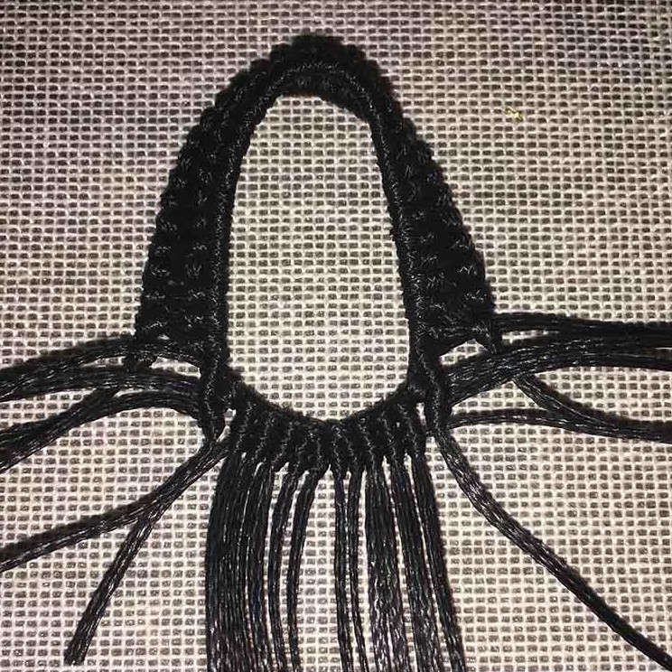 超細(xì)致的手工編織制作作品家佳樂文學(xué)臉譜刀馬旦伶