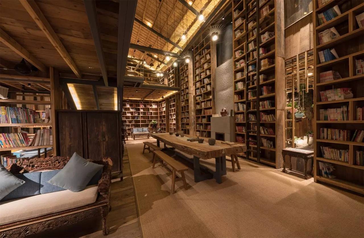尋·尋客棧，一家超大藏書(shū)閣民宿設(shè)計(jì)